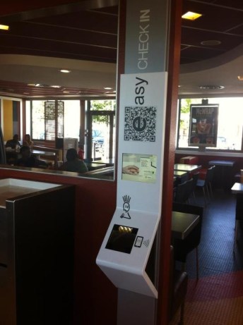 Borne Check-in France